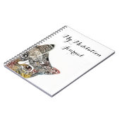 Mijn Meditation Journal - Kat Design Notebook Notitieboek (Linkerzijde)