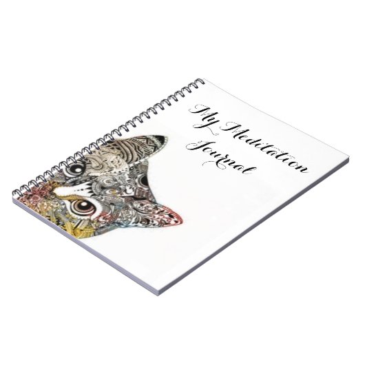 Mijn Meditation Journal - Kat Design Notebook Notitieboek (Linkerzijde)