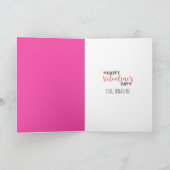 Mijn meest favoriete mens | VALENTIJNSDAG Feestdagen Kaart (Binnen)