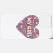 Mijn meisje cute iphone 13 pro max telefoonhoesje Case-Mate iPhone case (Achterkant (horizontaal))