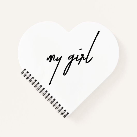 Mijn meisje notitieboek (Voorkant)