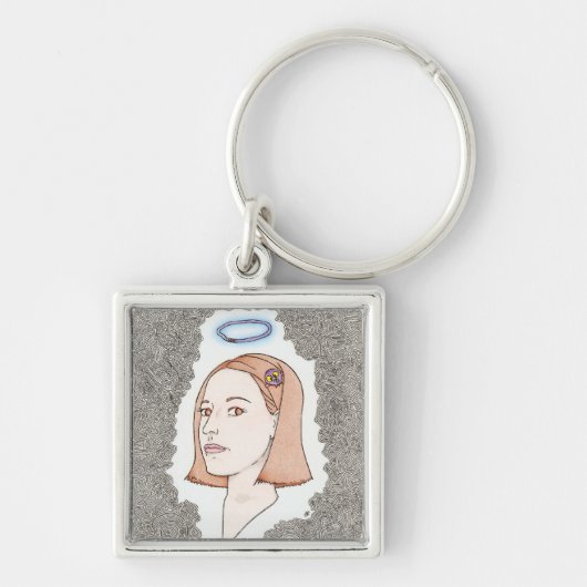 mijn meisje sleutelhanger (Voorkant)
