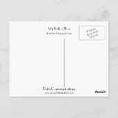 Mijn meisjes een wauw briefkaart (Achterkant)