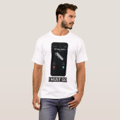 Mijn Melodica noemt het Geld van de Muziek T-shirt (Voorkant volledig)