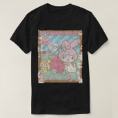 Mijn Melody Strawberry die aardbeien plukt Boerder T-shirt (Design voorkant)