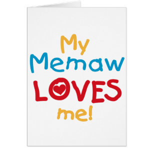 Mijn Memaw houdt van me T-shirts en Giften