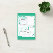 Mijn mening over groen post-it® notes (Kantoor)