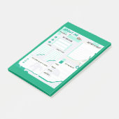 Mijn mening over groen post-it® notes (Schuin)