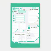 Mijn mening over groen post-it® notes (Voorkant)