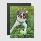 Mijn mens wordt gehuwd met foto's waarop de datum  (Voorkant / Achterkant)