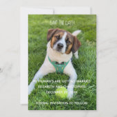 Mijn mens wordt gehuwd met foto's waarop de datum kaart (Voorkant)