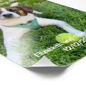 Mijn mens wordt getrouwd met Verloving Foto Afdruk (Hoek)