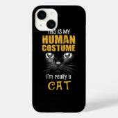 Mijn menselijke kostuum Cat Halloween Costume Case-Mate iPhone Case (Achterkant)