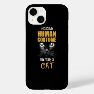 Mijn menselijke kostuum Cat Halloween Costume Case-Mate iPhone 14 Hoesje