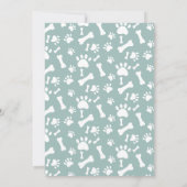 Mijn mensen die getrouwd zijn met een verloving fo aankondiging (Achterkant)