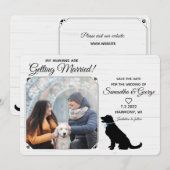 Mijn mensen die met elkaar getrouwd zijn, slaan de kaart (Voorkant / Achterkant)