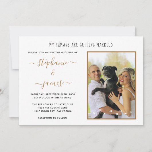 Mijn mensen die trouwen met foto's weduwschap kaart (Voorkant)