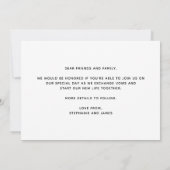 Mijn Mensen Gaan Trouwen Aangepaste Huisdier Bruil Save The Date (Achterkant)