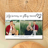 Mijn mensen gaan trouwen, de datum redden save the date