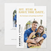 Mijn Mensen Gaan Trouwen Foto Save The Date (Voorkant / Achterkant)