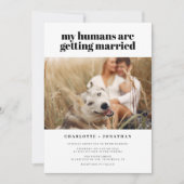 Mijn mensen gaan trouwen Grappige bruiloft Kaart (Voorkant)