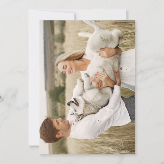 Mijn mensen gaan trouwen Grappige bruiloft Kaart (Achterkant)