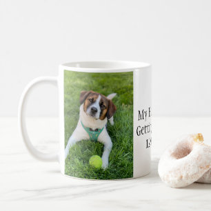 Mijn Mensen Gaan Trouwen Hond Foto Koffiemok