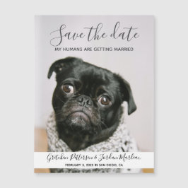 Mijn Mensen Gaan Trouwen Hond Save The Date