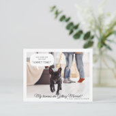 Mijn Mensen Gaan Trouwen | Verloving Aankondigingskaart (Staand voorkant)