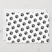 Mijn mensen krijgen een gehuwd katfotohuwelijk save the date (Achterkant)