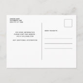 Mijn mensen krijgen een gehuwde foto Dog Aankondigingskaart (Achterkant)