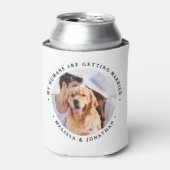 Mijn mensen krijgen een gehuwde foto van een aange blikjeskoeler (Blikje Voorkant)