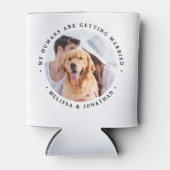 Mijn mensen krijgen een gehuwde foto van een aange blikjeskoeler (Voorkant)