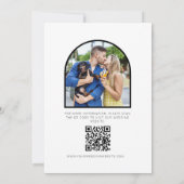 Mijn mensen krijgen een huwelijk met een hond. save the date (Achterkant)