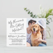 Mijn mensen krijgen een huwelijksgezelschap kaart (Staand voorkant)