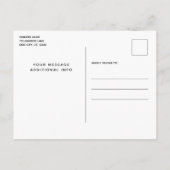 Mijn mensen worden gehuwd. Eenvoudig hondenweddens Aankondigingskaart (Achterkant)