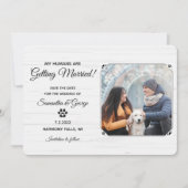 Mijn mensen worden gehuwd met honden.. kaart (Voorkant)