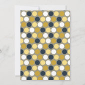 Mijn mensen worden gehuwd met huwelijksweddenschap save the date (Achterkant)