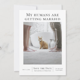 Mijn mensen worden gehuwd met huwelijksweddenschap save the date