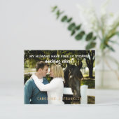 Mijn mensen zijn gestopt met het kotsen over Verlo Uitnodiging Briefkaart (Staand voorkant)