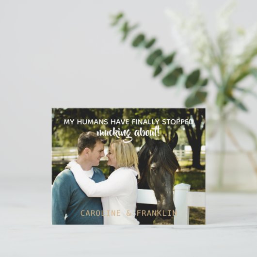 Mijn mensen zijn gestopt met het kotsen over Verlo Uitnodiging Briefkaart (Staand voorkant)