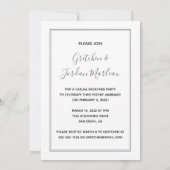 Mijn mensen zijn getrouwd Hondenfoto Trouw Elopeme Kaart (Achterkant)