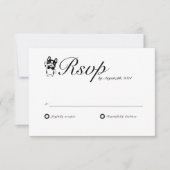 Mijn mensen zijn Gezegde We Do Dog RSVP (Voorkant)