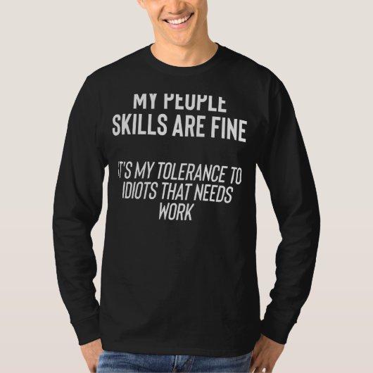 Mijn mensen zijn goed, het zijn mijn studio's t-shirt (Voorkant)