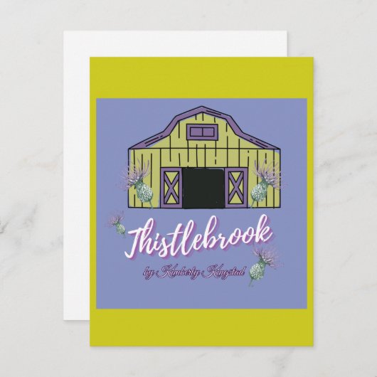 Mijn merk kaart (Voorkant / Achterkant)