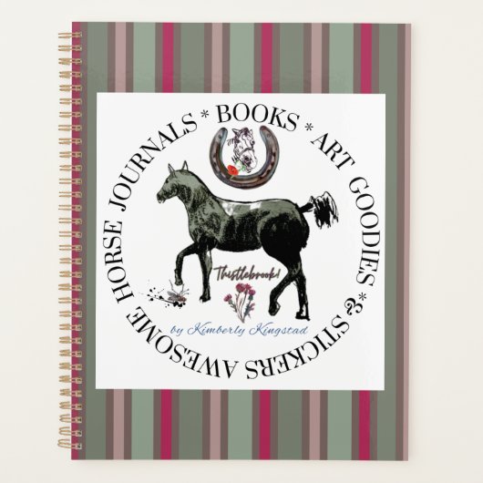 Mijn merk, Stripes Planner (Voorkant)