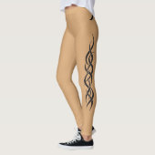 Mijn merk Tattoo Leggings Tribal Stempel (Links)
