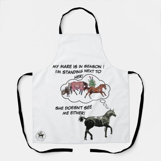 MIJN MERRIE IS IN HET SEIZOEN, GRAPPIGE PAARDENSTR SCHORT (Voorkant)