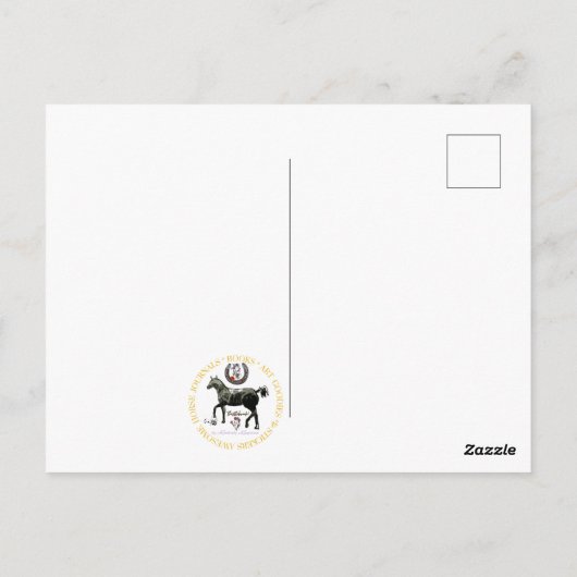 MIJN MERRIE WAS EEN ENGEL OM OP BRIEFKAART TE RIJD (Achterkant)