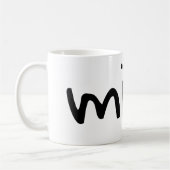 mijn | met naam gepersonaliseerd koffiemok (Links)
